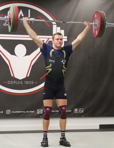 Belle barre Lucas.. Arraché 100kg 