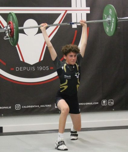 Le jeté mieux qu'à la première journée... E. jeté 48kg / Total IWF 163.23