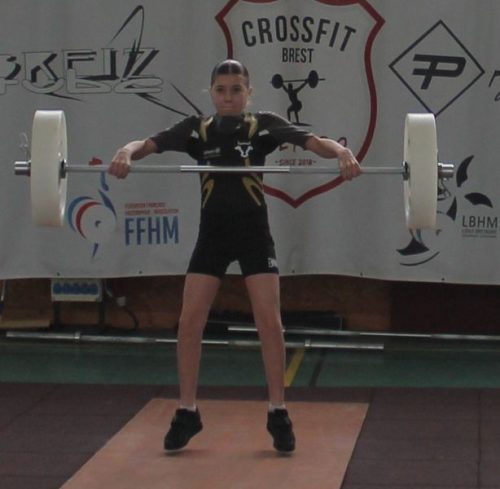 Dommage pour la barre record Elyne. Bravo ... Arraché 23kg