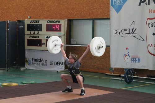 Belle première compet Paul, bravo. Arraché 21kg