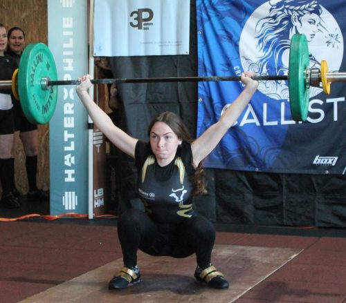 Bravo Romane belle barre... Arraché 43kg