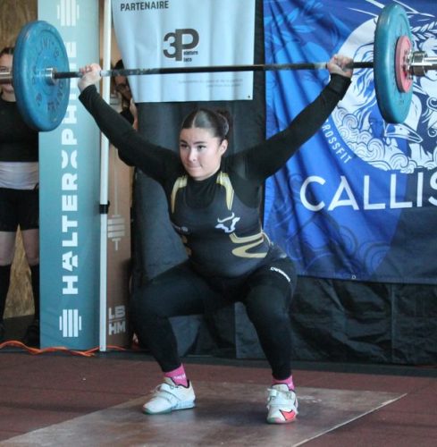 Un peu de patience Ambre, ton dos va guérir.... Arraché 65kg