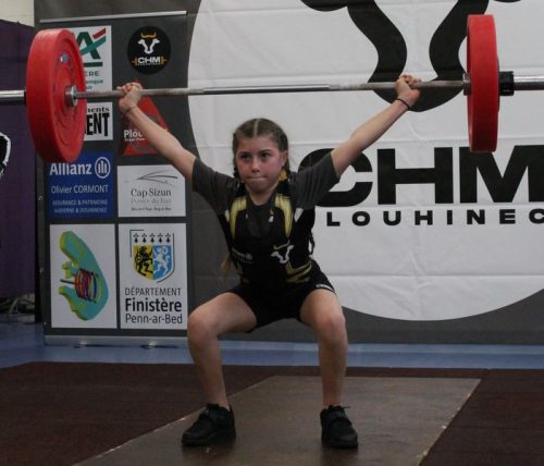 Bravo Elyne Beau record... Arraché 24kg
