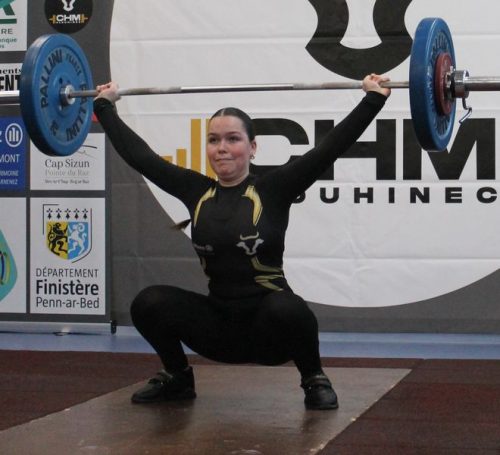 Dommage pour le 2ème essai, bravo Lolo... Arraché 65kg