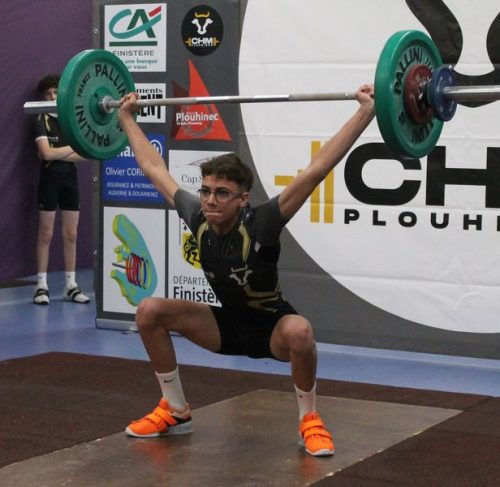 Dur dur aujourd'hui à l'arraché Ethan.... Arraché 54kg