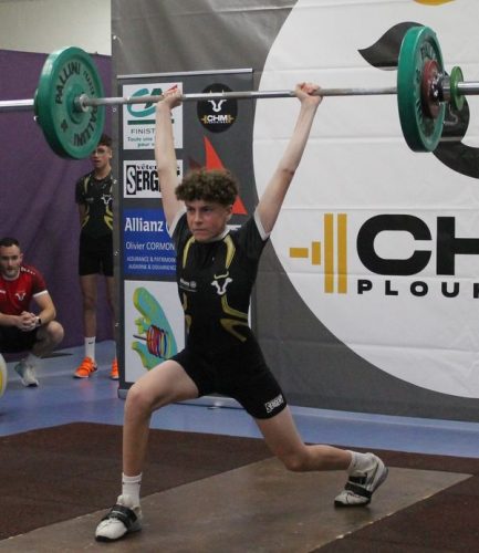 Beau jeté Enzo, bravo pour ton record.... E. Jeté 48kg / Total 93kg