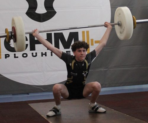 Ce coup-ci c'est réussi. Bravo Enzo, beau record. Arraché 43kg