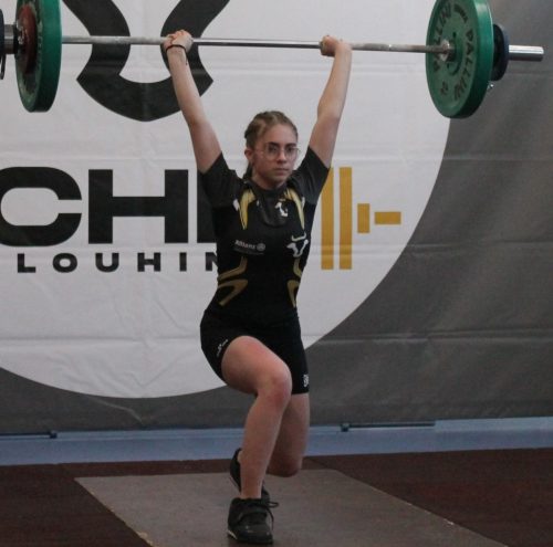 Superbe record Chloé, bravo, continue comme ça. E. jeté 49kg /U13