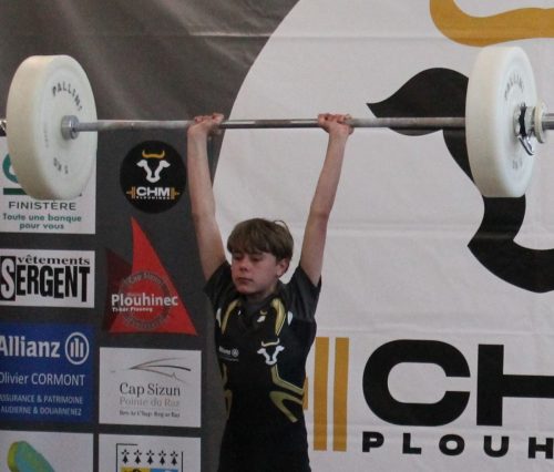 Bravo Paul, beau jeté, beau record. E. jeté 36kg / U15 47kg