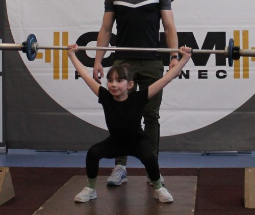 Belle barre Léa. Arraché 9kg