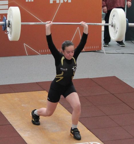 Continue comme ça Keyla, c'est bien.... E. jeté 32kg