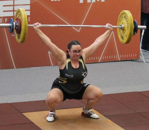 Bel arraché Céline.... Arraché 59kg