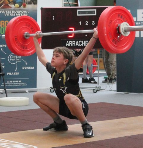 Bravo Paul belle barre, beau record.... Arraché 31kg