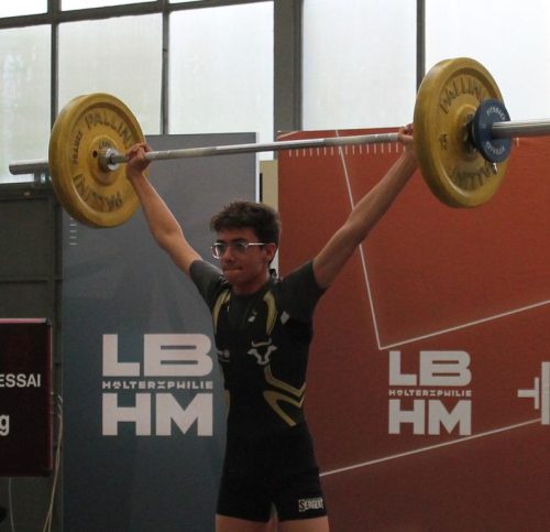 Bravo Ethan belle barre .... Arraché 59kg