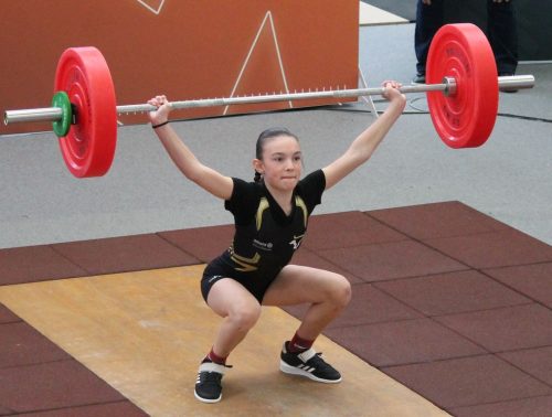Tu progresses Lucie, bravo. Arraché 22kg