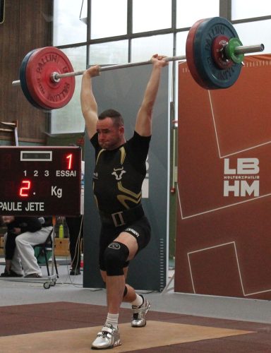 Bravo belle qualification au France Honneur.... E. jeté 122kg