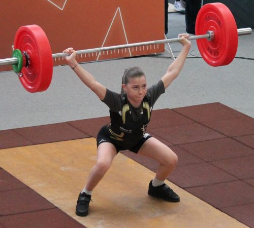 Beau Elyne, continue comme ça... Arraché 27kg