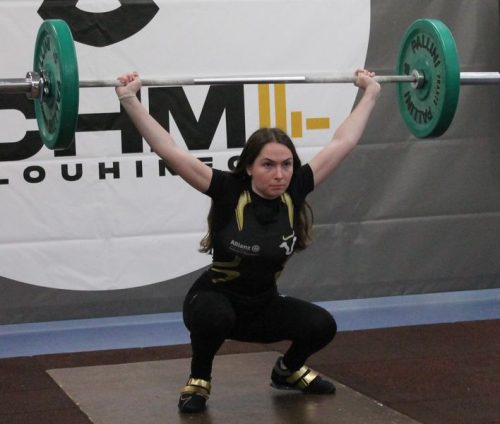 Romane, compliqué aujourd'hui l'arraché. Arraché 40kg