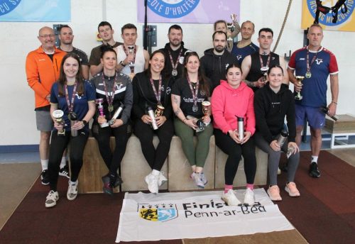 Podium des championnats