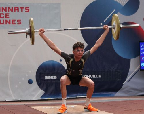Bravo Ethan, belles barres... Arraché 60kg