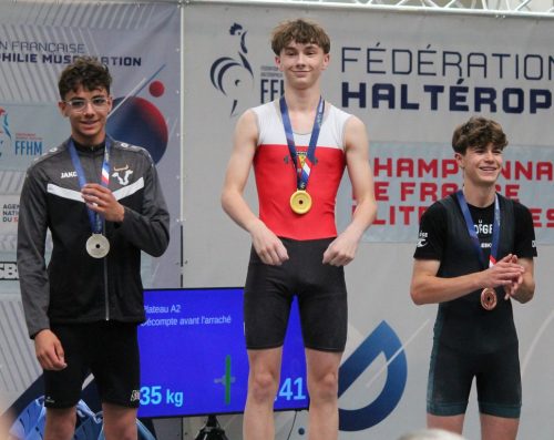 Vice-Champion de France, bravo Ethan, ....