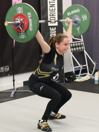 Beau record Romane, bravo.... Arraché 45kg 